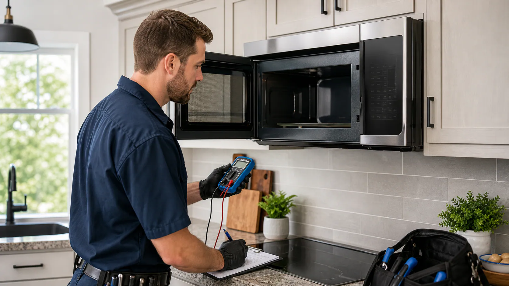 Microwave repair